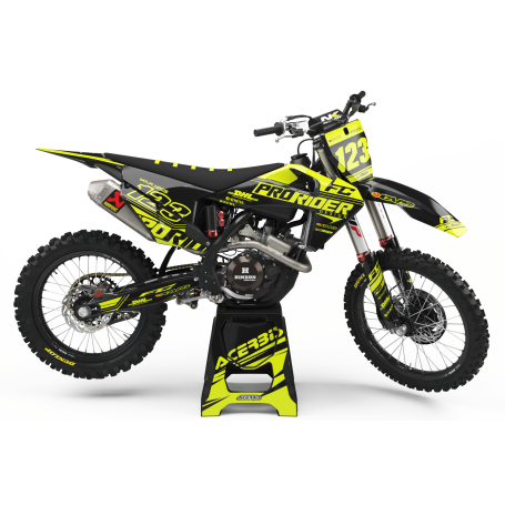 KIT DÉCO FLUO Perso HUSQVARNA PRO RIDER