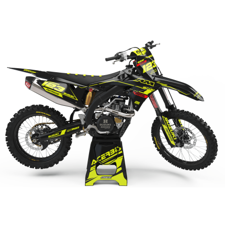 KIT DÉCO FLUO Perso SUZUKI MOTUL