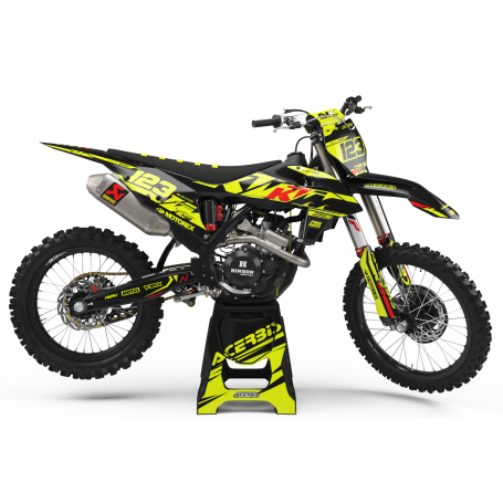 KIT DÉCO FLUO Perso KTM MOTOREX