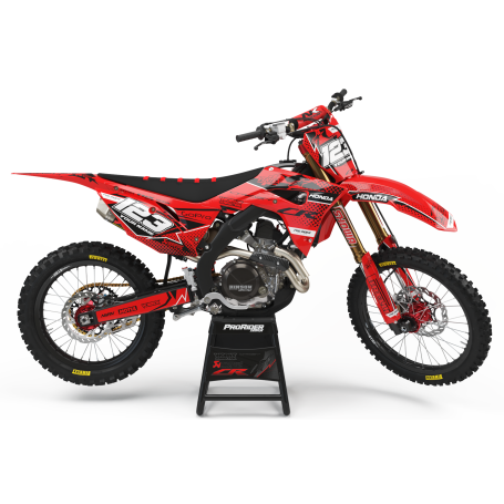 KIT DÉCO Perso HONDA CR ROUGE