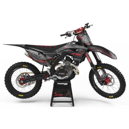 KIT DÉCO Perso HONDA CR BLACKRED