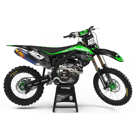 KIT DÉCO Perso KAWASAKI BLACK STADIUM