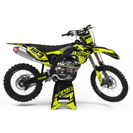 KIT DÉCO Perso FLUO KAWA IRON 21 YELL