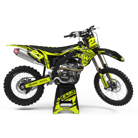 KIT DÉCO Perso KAWASAKI FLUO ELEKTRO