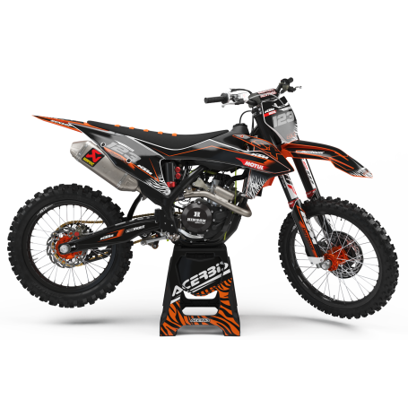 KIT DÉCO Perso KTM  SX-ZEBRA BLACK