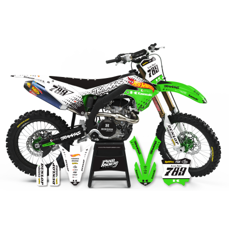 KIT DÉCO Perso KAWASAKI HOTWHEELS