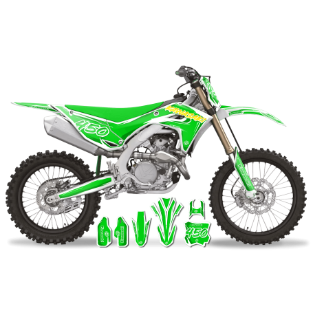 KIT DÉCO Perso KAWA Shadow P-2 GREEN
