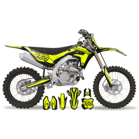 KIT DÉCO Perso KAWA Shadow P-3 YEL-B