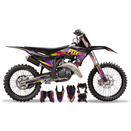 Kit deco Perso FOX AIR TRUST POURP