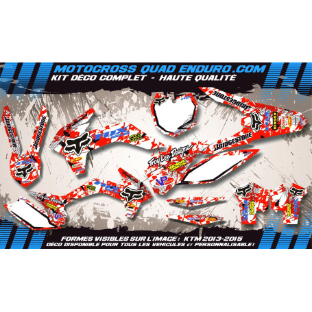 KIT DÉCO Perso EC 2011 FOX MA9A