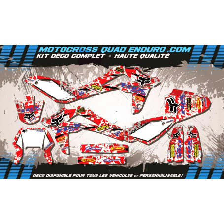 KIT DÉCO Perso TE 250 / 310 08-13 FOX MA9A