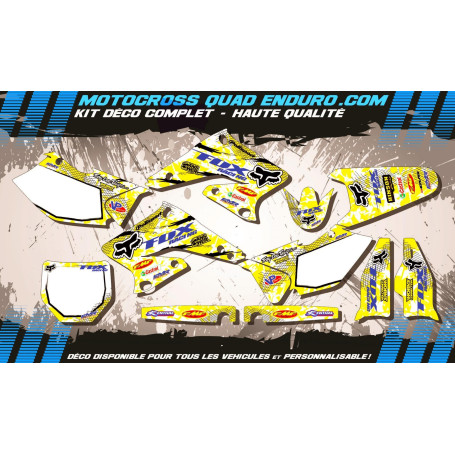 KIT DÉCO Perso 250 RMZ 04-06 FOX MA9D