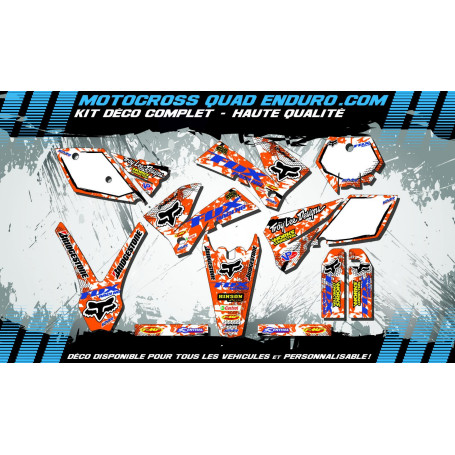 KIT DÉCO Perso SX-SXF 05-06 FOX MA9C
