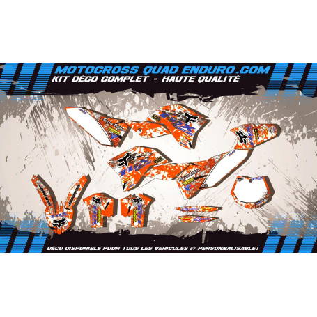 KIT DÉCO Perso SX-SXF 07-10 FOX MA9C
