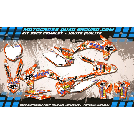 KIT DÉCO Perso SX-SXF 13-15 FOX MA9C