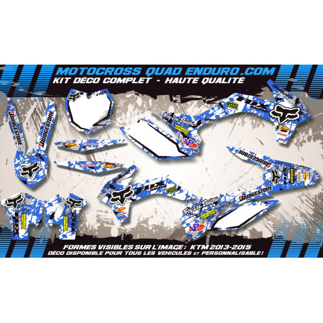 KIT DÉCO Perso 80 YZ 93-01 FOX MA9E