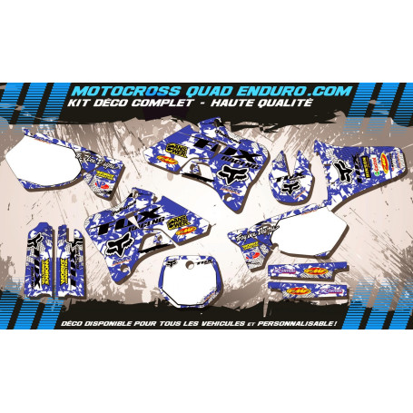 KIT DÉCO Perso 125-250 YZ 96-01 FOX MA9E
