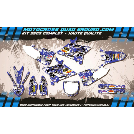 KIT DÉCO Perso 125-250 YZ 15-17 FOX MA9E