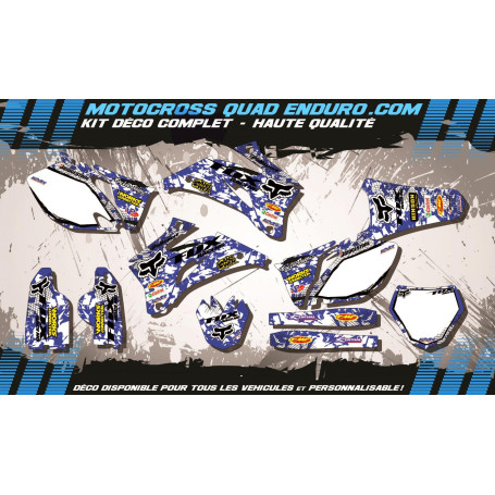 KIT DÉCO Perso 250 / 450 YZF 06-09 FOX MA9E