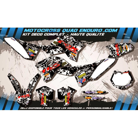 KIT DÉCO Perso SX-SXF 07-10 FOX MA9F