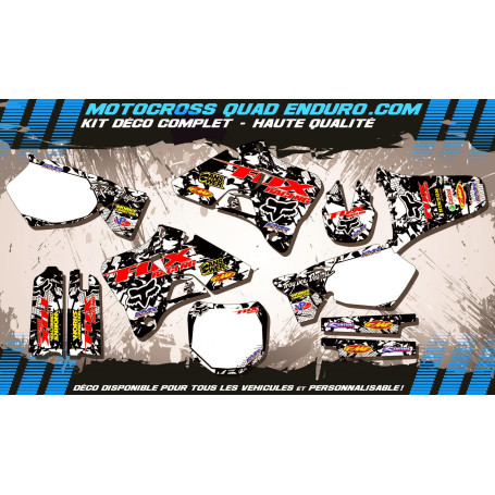 KIT DÉCO Perso 125-250 YZ 96-01 FOX MA9F