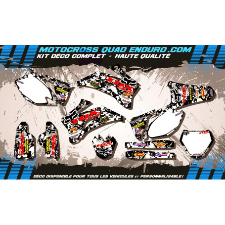 KIT DÉCO Perso 250 / 450 YZF 06-09 FOX MA9F