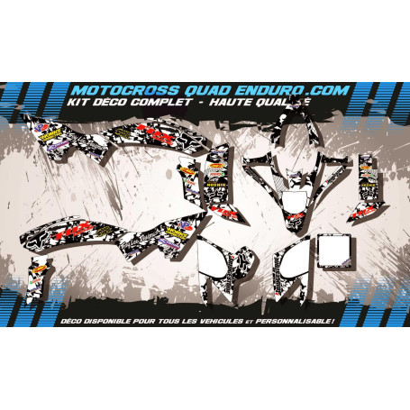KIT DÉCO Perso 450 YFZ-R 09-15 QUAD FOX MA9F