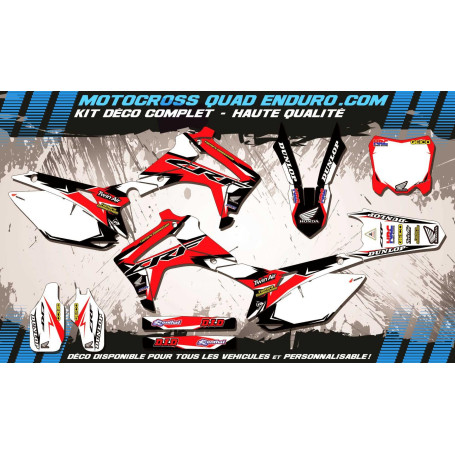 KIT DÉCO Perso 250 CRF 14-18 Factory Replica HONDA MA10A