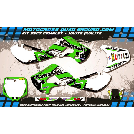 KIT DÉCO Perso 65 KX 01-18 Factory Replica KAWASAKI MA10B