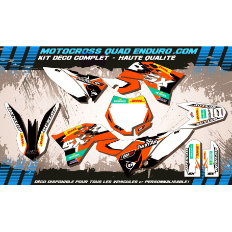 KIT DÉCO Perso 65 SX 09-15 Factory Replica KTM MA10C