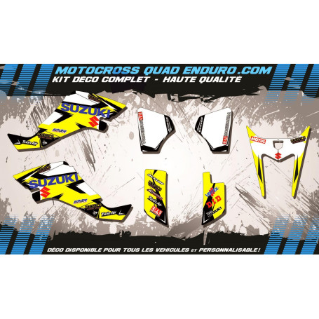 KIT DÉCO Perso LTZ 400 03-18 QUAD Factory Replica SUZUKI MA10D