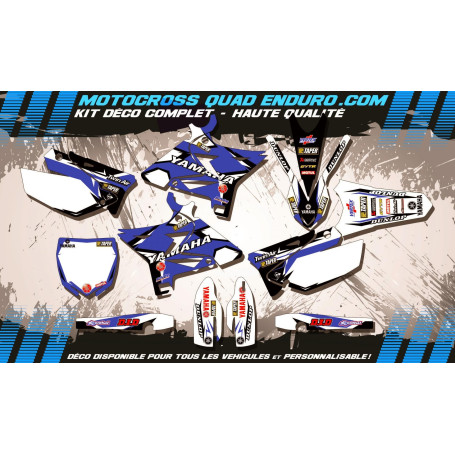 KIT DÉCO Perso 125-250 YZ 02-14 Factory Replica YAMAHA MA10E