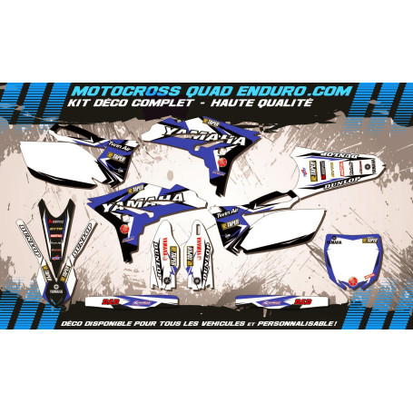 KIT DÉCO Perso 250 YZF 10-13 Factory Replica YAMAHA MA10E