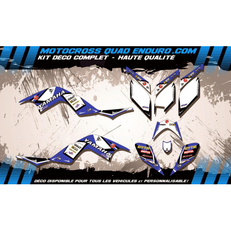 KIT DÉCO Perso 700 RAPTOR 06-12 Quad Factory Replica YAMAHA MA10E