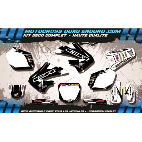 KIT DÉCO Perso 250 CR 97-99 Factory Black Edition MA10AB