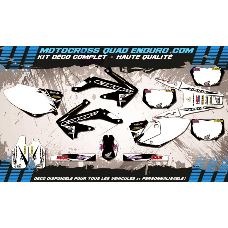 KIT DÉCO Perso 450 CRFx 05-15 Factory Black Edition MA10AB