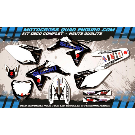 KIT DÉCO Perso 450 RMZ 08-17 Factory Black Edition MA10DB