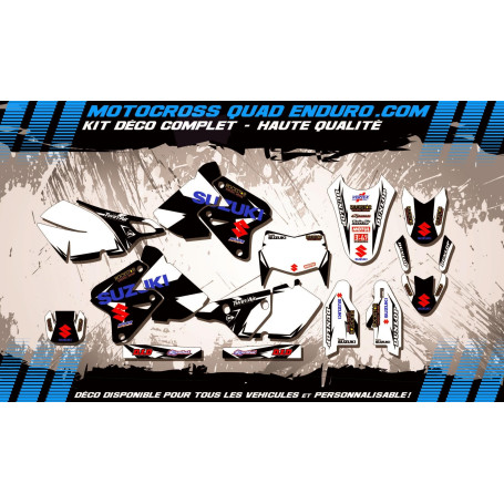 KIT DÉCO Perso DRZ 400 toutes années Factory Black Edition MA10DB