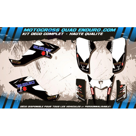 KIT DÉCO Perso LTZ 400 03-18 QUAD Factory Black Edition MA10DB