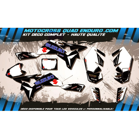 KIT DÉCO Perso LTR 450 06-18 QUAD Factory Black Edition MA10DB