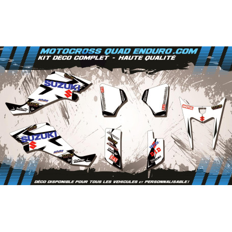 KIT DÉCO Perso LTZ 400 03-18 QUAD Factory White Edition MA10DW
