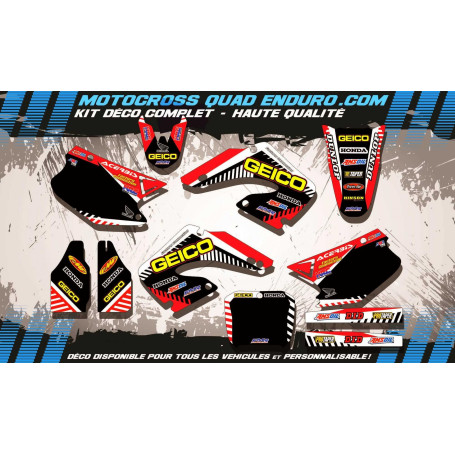KIT DÉCO Perso 125-250 CR 00-01 GEICO MA12A