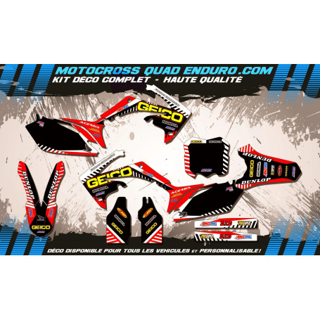 KIT DÉCO Perso 250 CRF 10-13 GEICO MA12A
