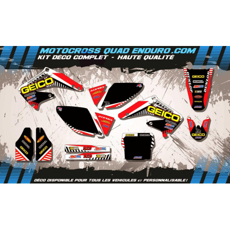 KIT DÉCO Perso 450 CRF 02-04 GEICO MA12A