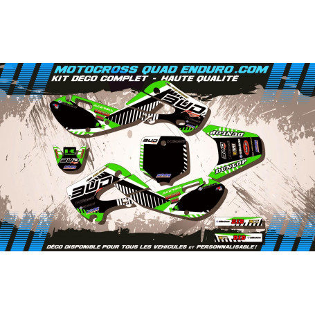 KIT DÉCO Perso 65 KX 01-18 BUD Racing MA12B