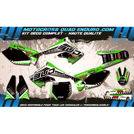 KIT DÉCO Perso 250 KXF 04-05 BUD Racing MA12B