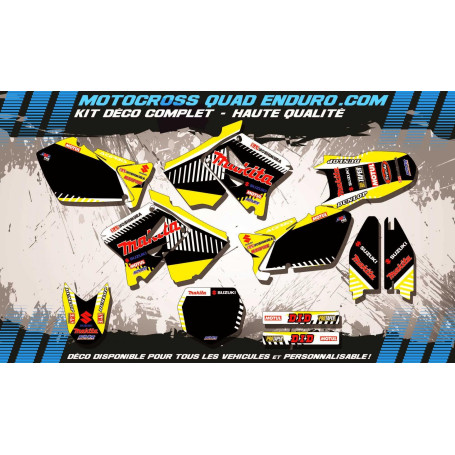 KIT DÉCO Perso 125 / 250 RM 01-08 Makita MA12C