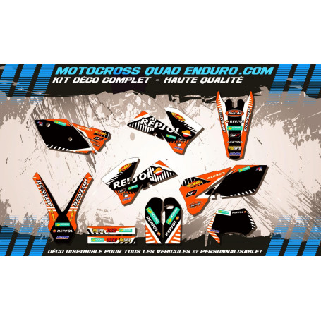 KIT DÉCO Perso EXC 05-07 Repsol MA12D