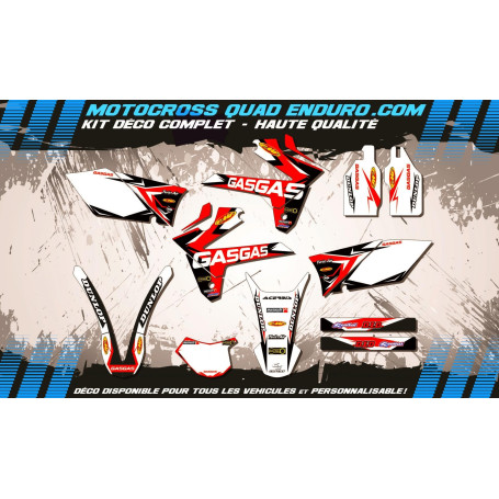 KIT DÉCO Perso EC 07-09 Factory Replica GASGAS MA10H