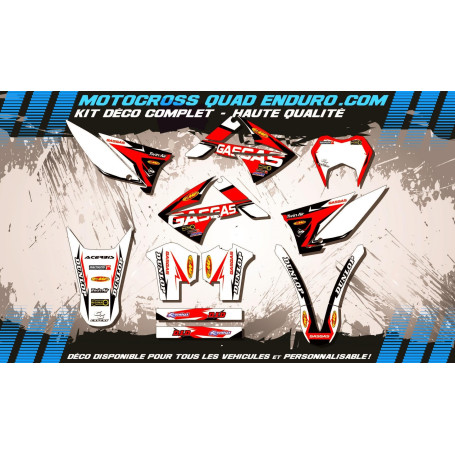 KIT DÉCO Perso EC 2011 Factory Replica GASGAS MA10H